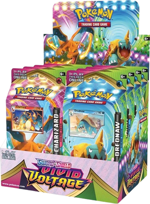 Vivid Voltage Display of 8 Theme Deck