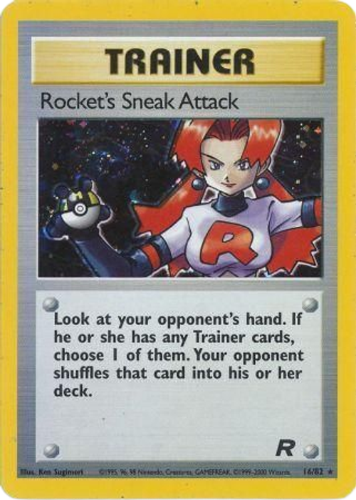 Rocket's Sneak Attack- 16/82 - Holo Unlimited