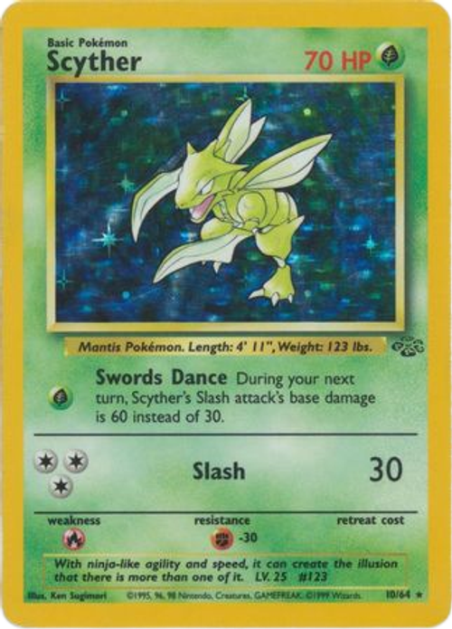 Scyther - 10/64 - Holo Unlimited