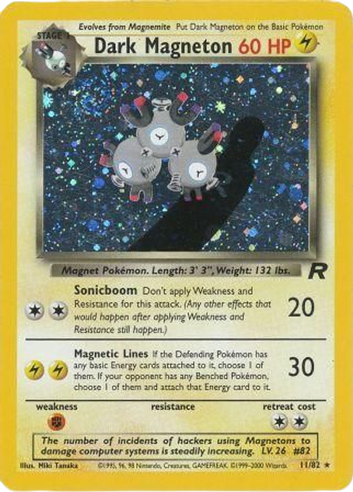 Dark Magneton - 11/82 - Holo Unlimited