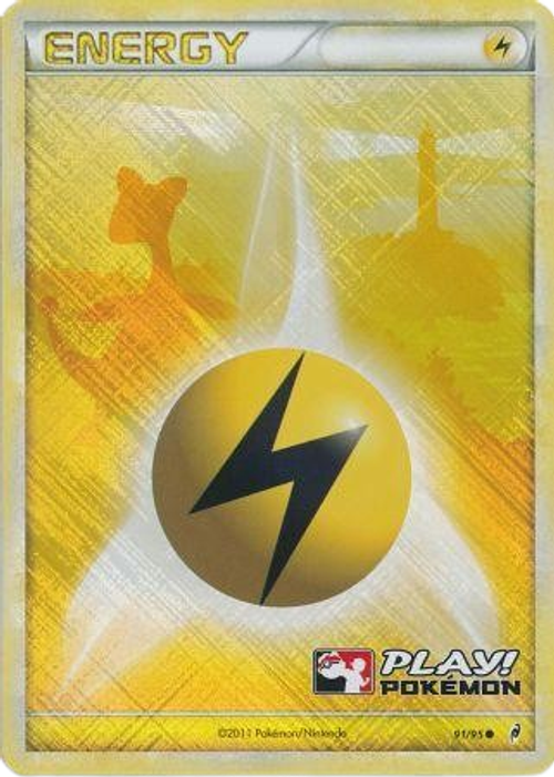 Lightning Energy - 91/95 - Play Pokemon! Promo