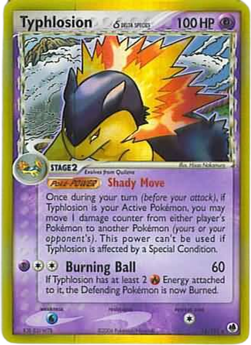 Typhlosion (Delta Species) - 12/101 - Holo Rare