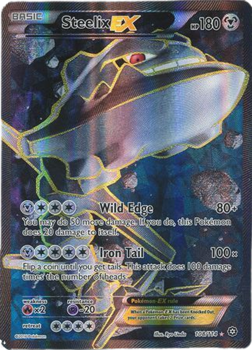Steelix EX - 108/114 - Full Art Ultra Rare