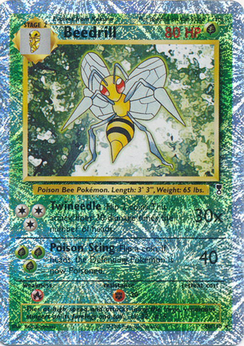 Beedrill - 20/110 - Rare Reverse Holo