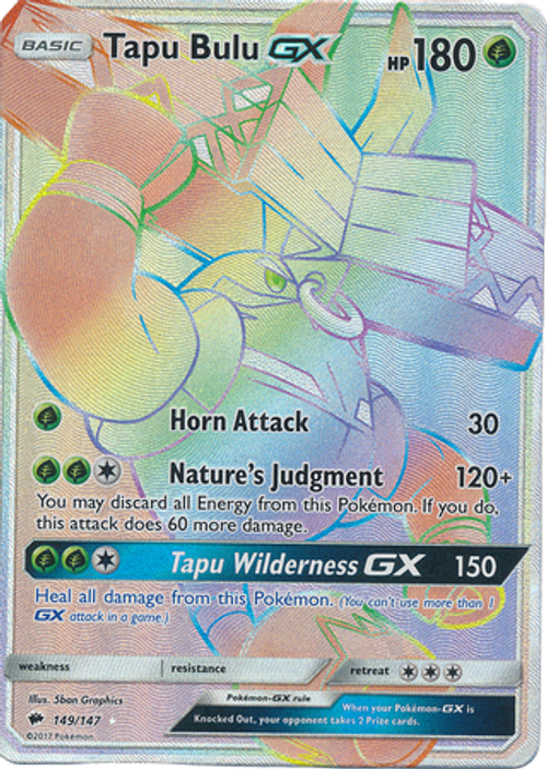 Tapu Bulu GX - 149/147 - Hyper Rare