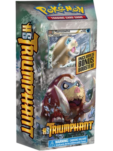 HGSS Triumphant Mamoswine Theme Deck