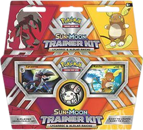 Sun & Moon Trainer Kit: Lycanroc & Alolan Raichu 2-Player Starter Set