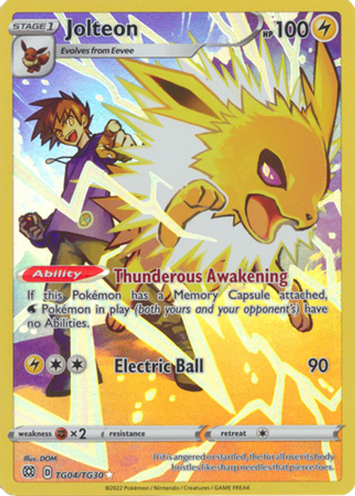 Jolteon - TG04/TG30 - Holo Rare