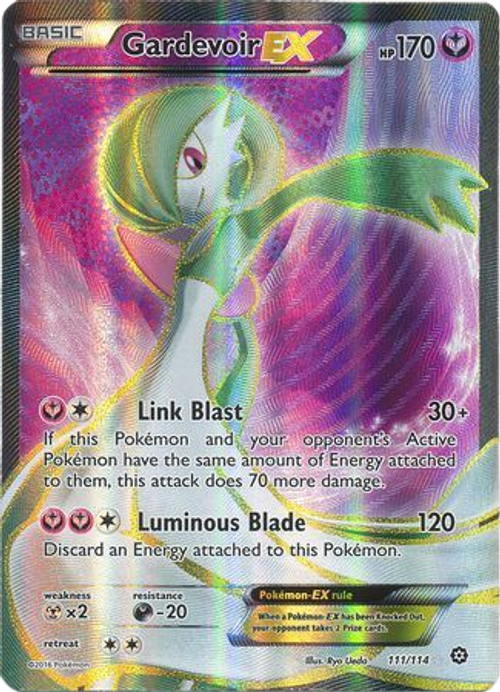 Gardevoir EX - 111/114 - Full Art Ultra Rare