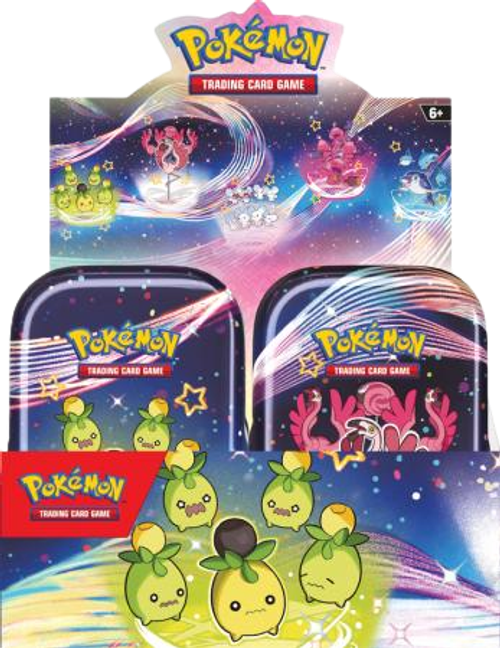 Paldean Fates Display of 10 Mini Tins