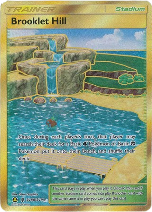 Brooklet Hill - SV88/SV94 - Full Art Ultra Rare