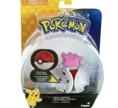 Pokemon Throw 'n' Pop Pokeball with Ditto Figure