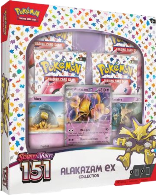 Scarlet & Violet 151 Alakazam ex Collection Box