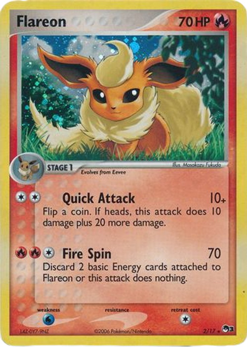 Flareon - 2/17 - Holo Rare