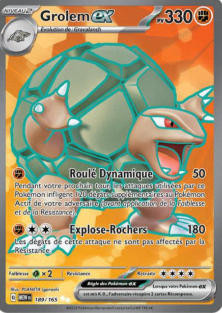 Grolem Ex - 189/165 - Full Art French