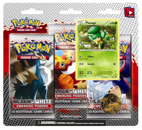 Emerging Powers Pansage 3-Pack Blister