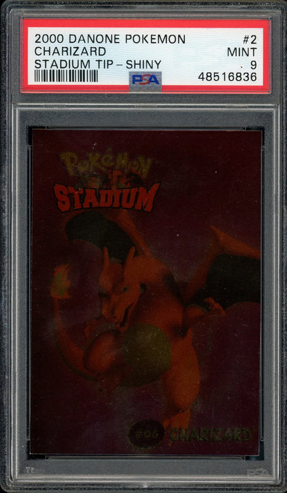 PSA 9 CHARIZARD STADIUM TIP-SHINY