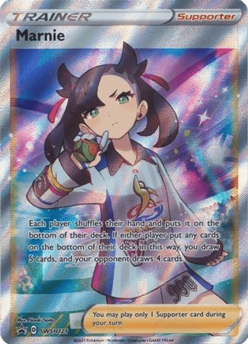Marnie - SWSH121 - Full Art Promo