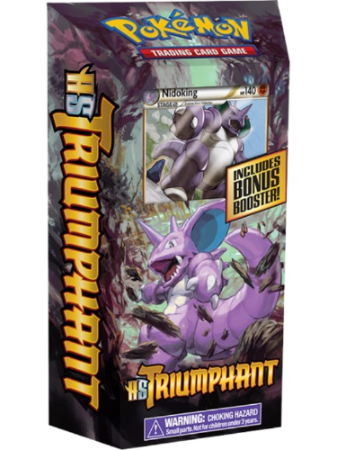 HGSS Triumphant Nidoking Theme Deck