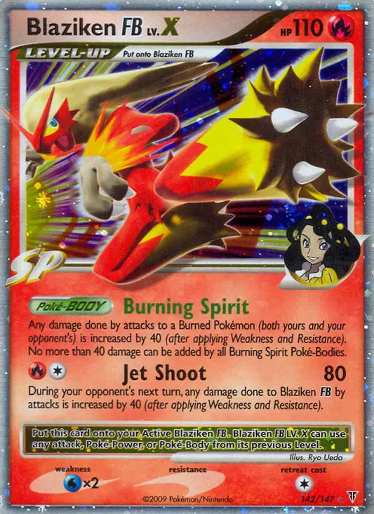 Blaziken FB LV.X - 142/147 - Ultra Rare